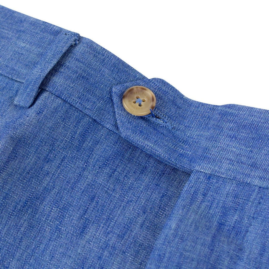 Blue Linen Pants