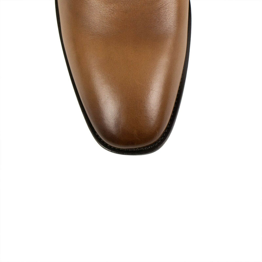 Leather 'Renato' Derby Shoe - Brown