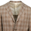 Drop 8 Plaid Wool Blend 3 Button Sport Coat - Brown