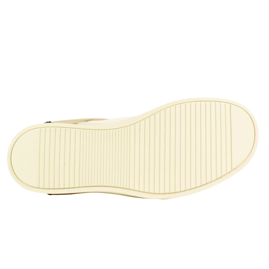 Geothrasher High Top Leather Sneakers - Natural