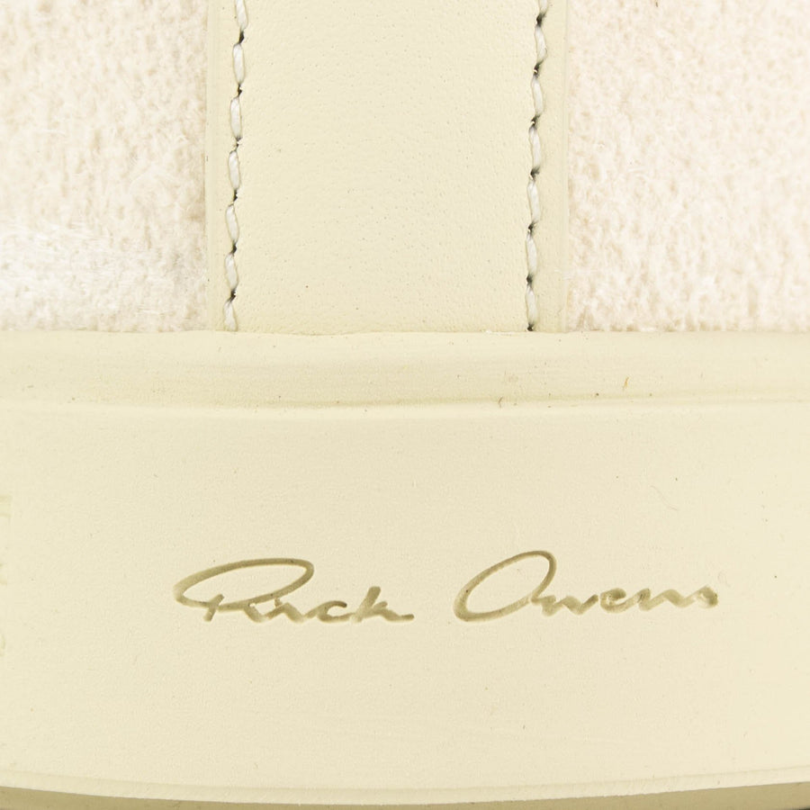 Geothrasher High Top Leather Sneakers - Natural