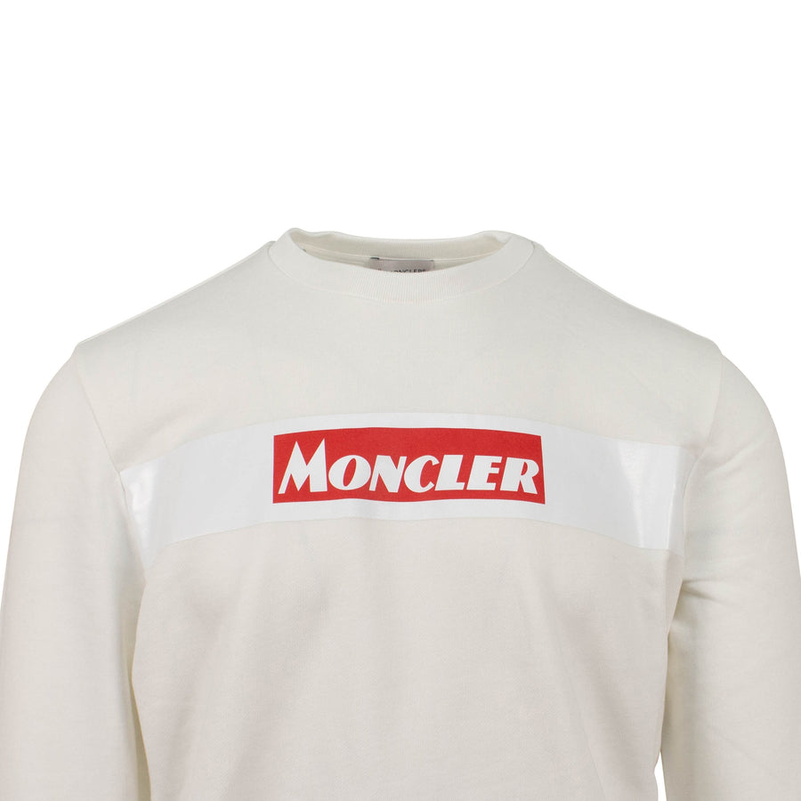 Men's Logo Print Sweatshirt - Off White