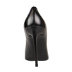 Leather Tripon Point Toe Pump - Black