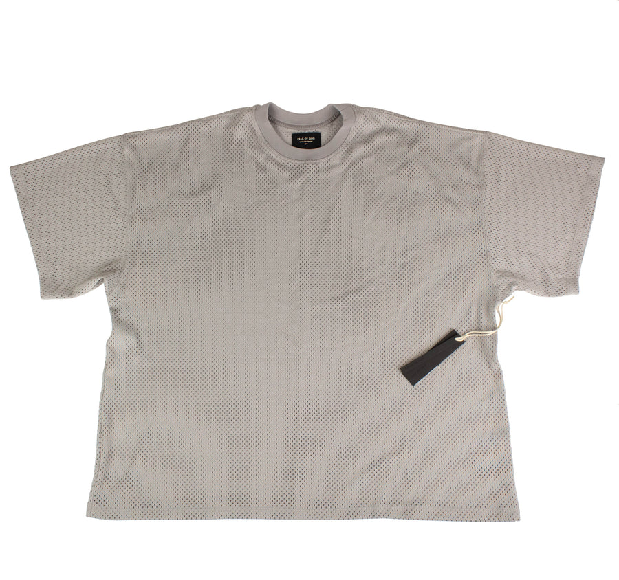 Fifth Collection Mesh Oversized Tee - Gray
