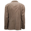 Cashmere Blend Corduroy Double Breasted Sport Coat - Brown