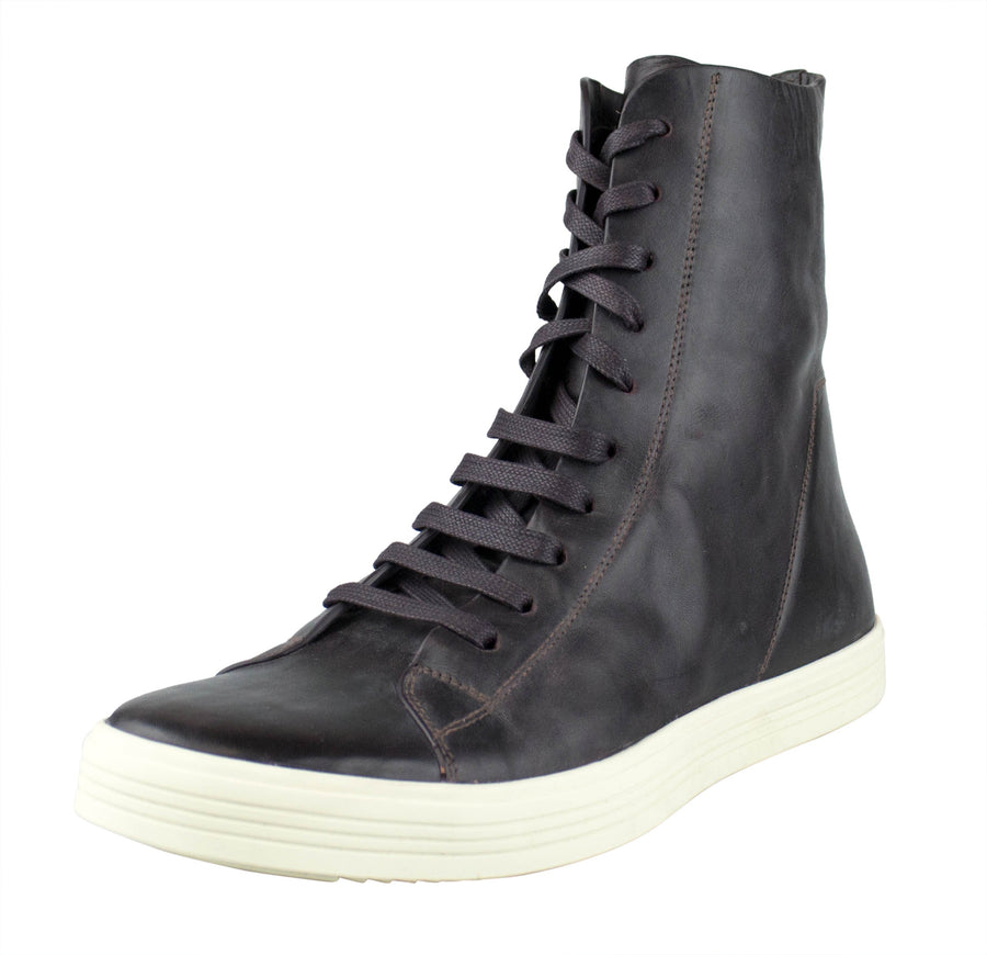 Mastodon Sneaks Leather Sneakers - Dark Purple