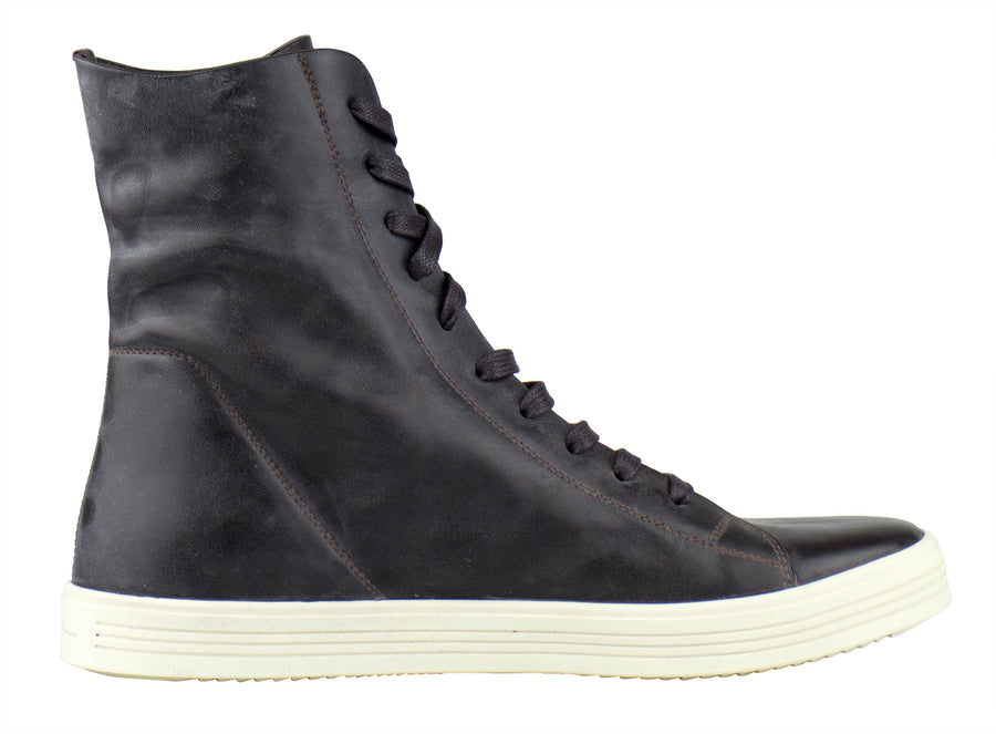 Mastodon Sneaks Leather Sneakers - Dark Purple