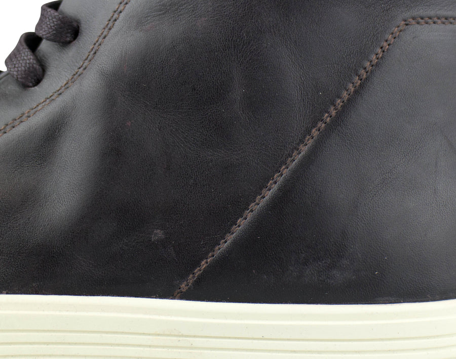 Mastodon Sneaks Leather Sneakers - Dark Purple