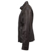 BRUNELLO CUCINELLI Brown Leather Zip-Up Jacket