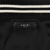 Silk Baseball Bomber Jacket - Black