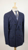Cashmere Blend Double Breasted Sport Coat - Blue
