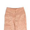 Acetate Blend Monogram Trouser Pants - Nude Pink