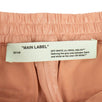 Acetate Blend Monogram Trouser Pants - Nude Pink