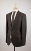 Glen Check Cashmere Blend 3/2 Button Sport Coat - Brown