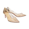 'Grotika' Pvc 70mm Pumps - Blush