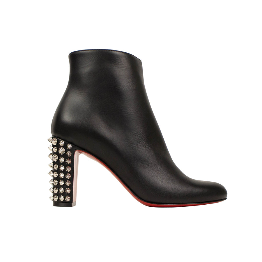'Suzi Folk' 85mm Boots Heels - Black