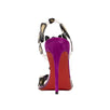 'Parsemis' 100mm Pumps Heels - Purple