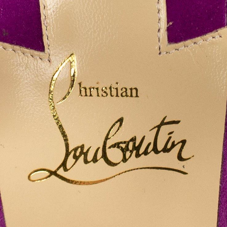 'Parsemis' 100mm Pumps Heels - Purple