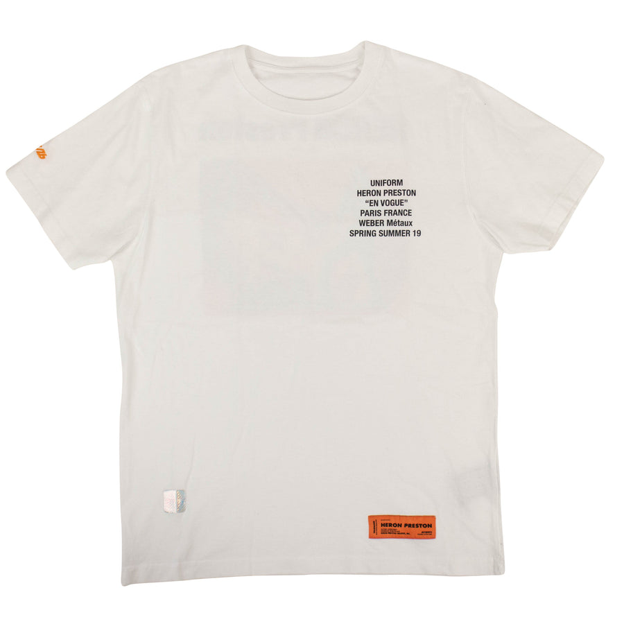 Metal Worker Short Sleeves T-Shirt - White