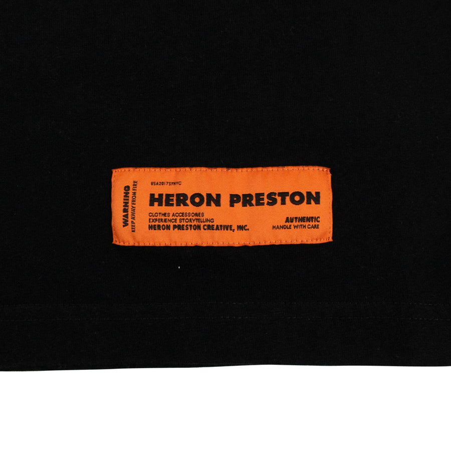 Heron Short Sleeves T-Shirt - Black