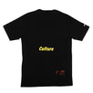 Melted Short Sleeves T-Shirt - Black