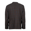 Plaid Cashmere Blend 3/2 Button Sport Coat - Brown