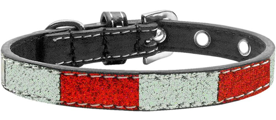 Candy Cane Plain Ice Cream Collar Size 10
