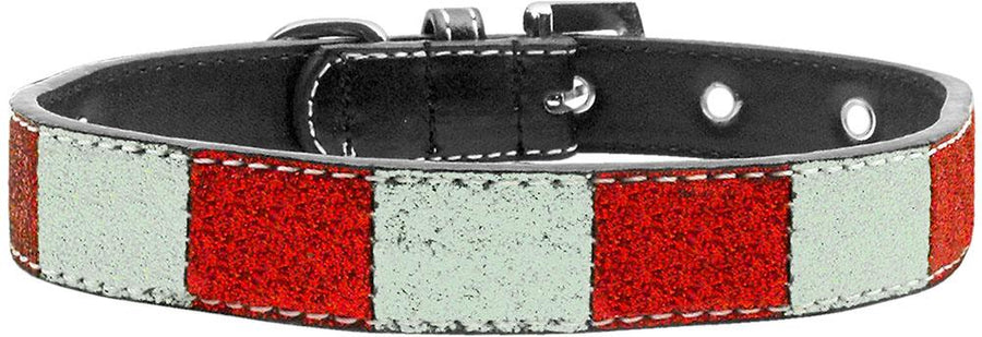 Candy Cane Plain Ice Cream Collar Size 18