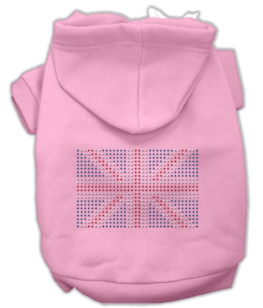 British Flag Hoodies Pink Xl (16)