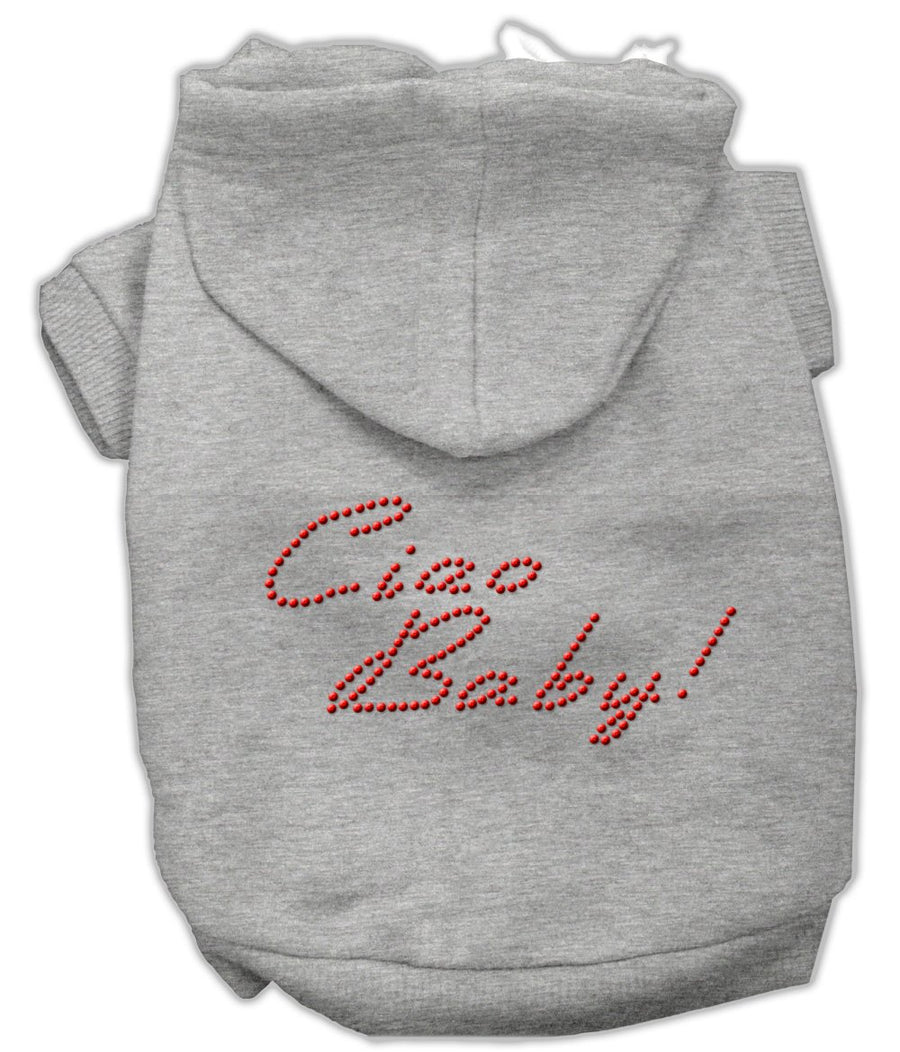 Ciao Baby Hoodies Grey Xs (8)