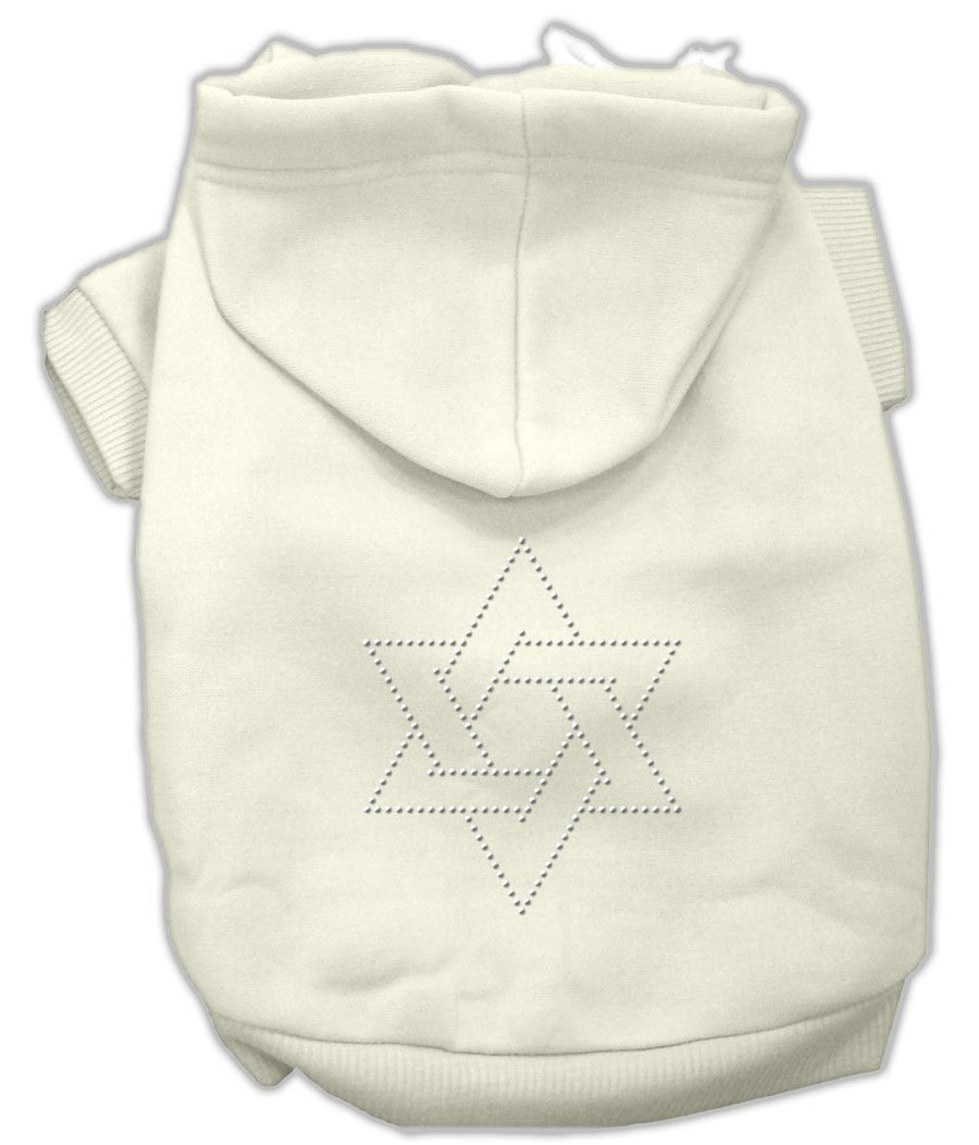 Star Of David Hoodies Cream Xxl (18)
