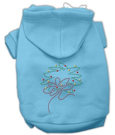 Christmas Wreath Hoodie Baby Blue Xxxl(20)