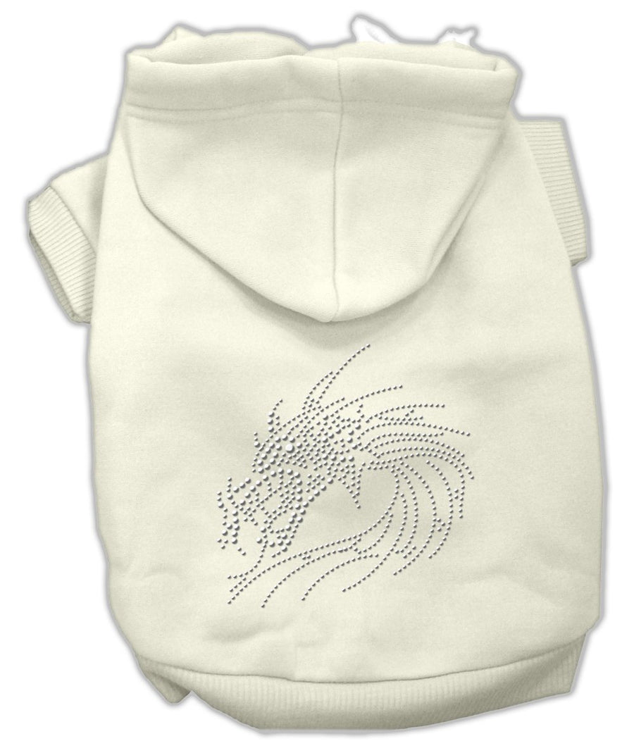 Studded Dragon Hoodies Cream Xs (8)