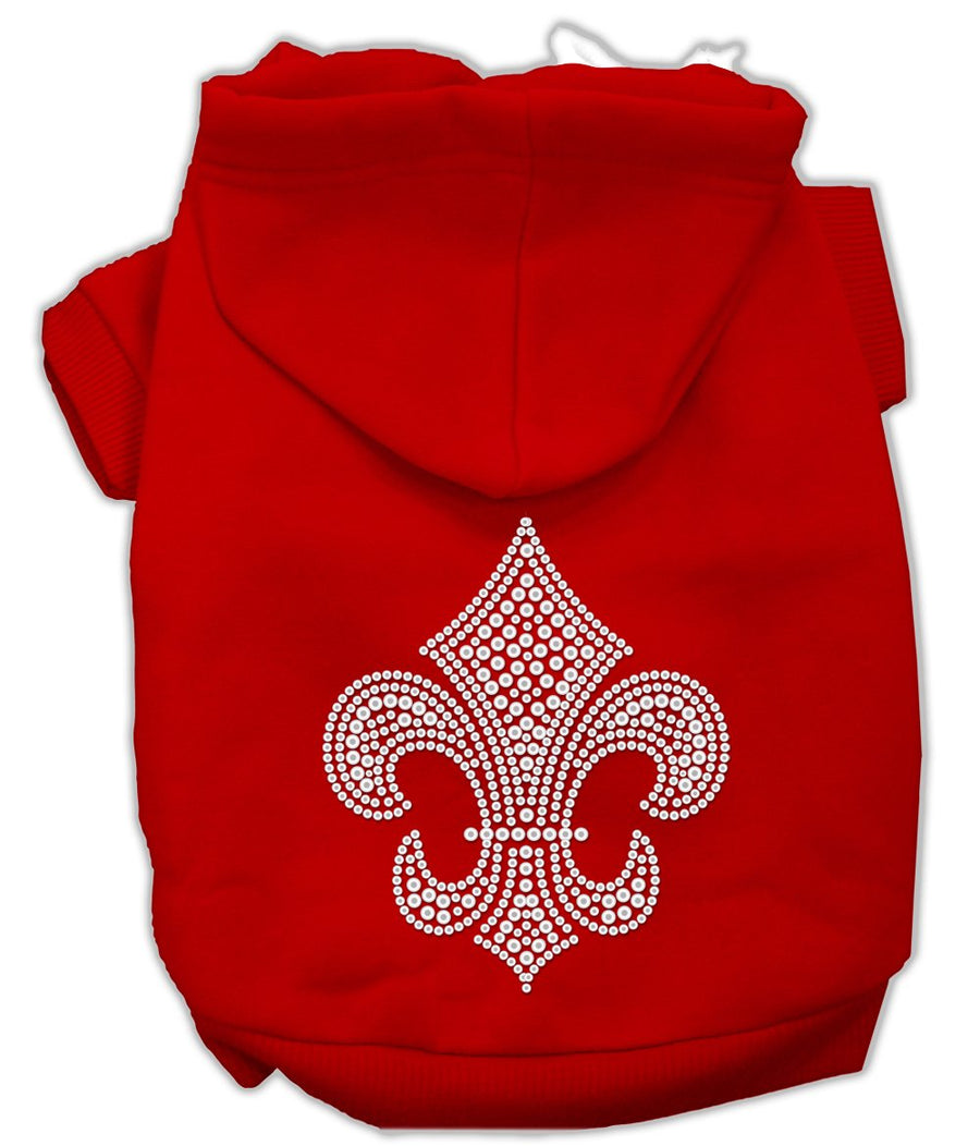 Fleur De Lis Hoodies Red Xl (16)