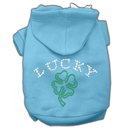 Four Leaf Clover Outline Hoodies Baby Blue Xxl (18)