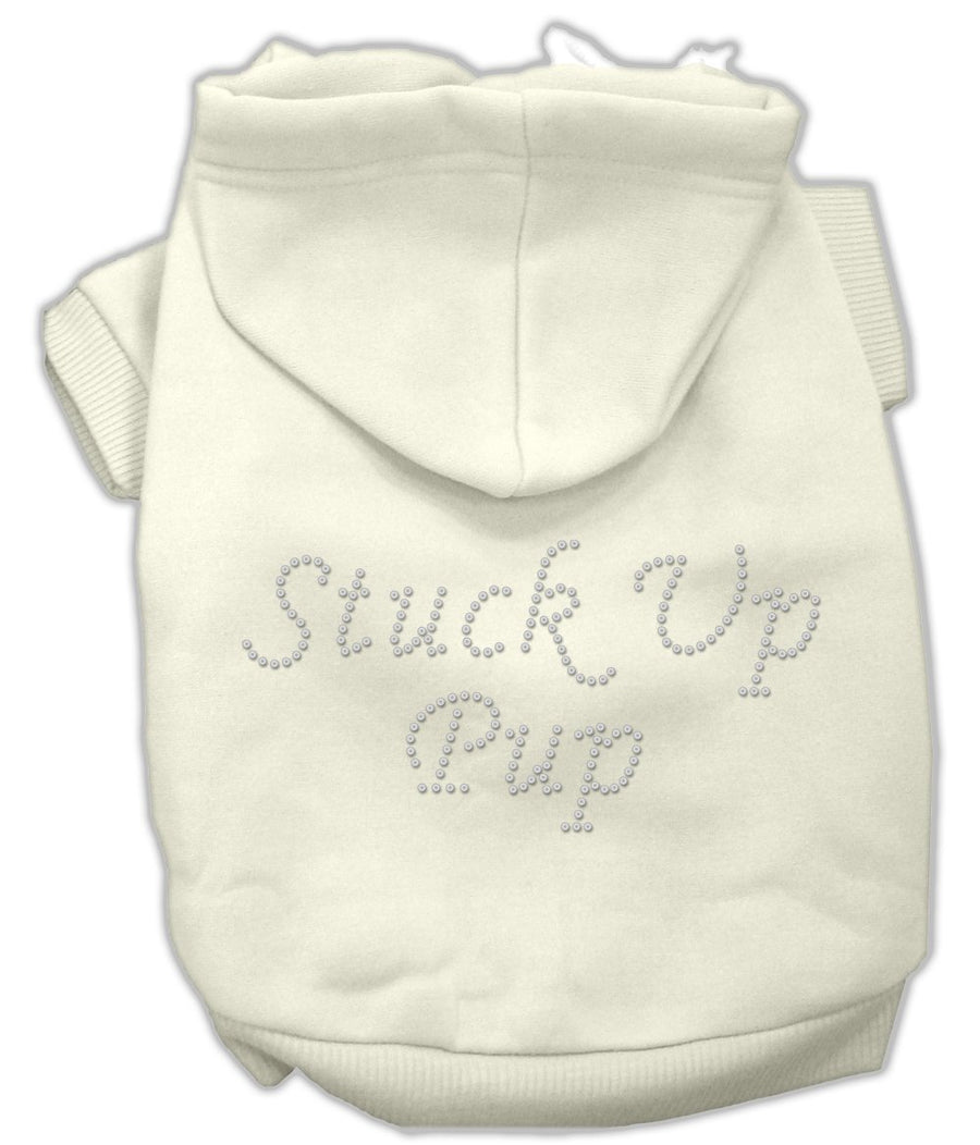 Stuck Up Pup Hoodies Cream Xxxl(20)