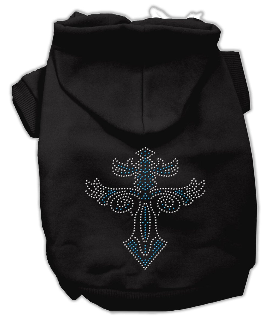 Warrior's Cross Studded Hoodies Black Xl (16)
