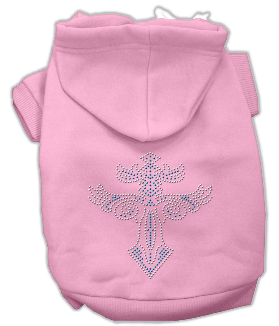 Warrior's Cross Studded Hoodies Pink Xl (16)