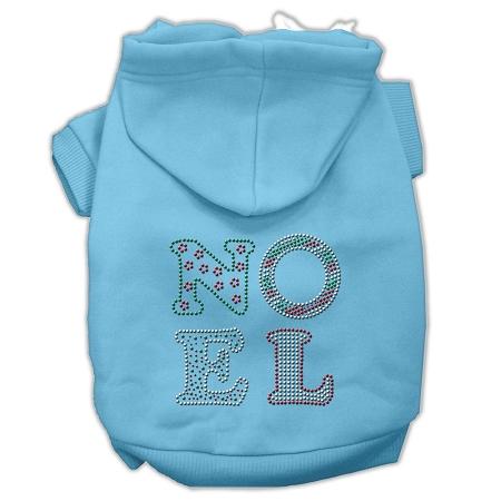 Noel Rhinestone Hoodies Baby Blue Xl (16)