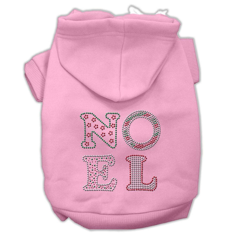 Noel Rhinestone Hoodies Pink Xxxl(20)