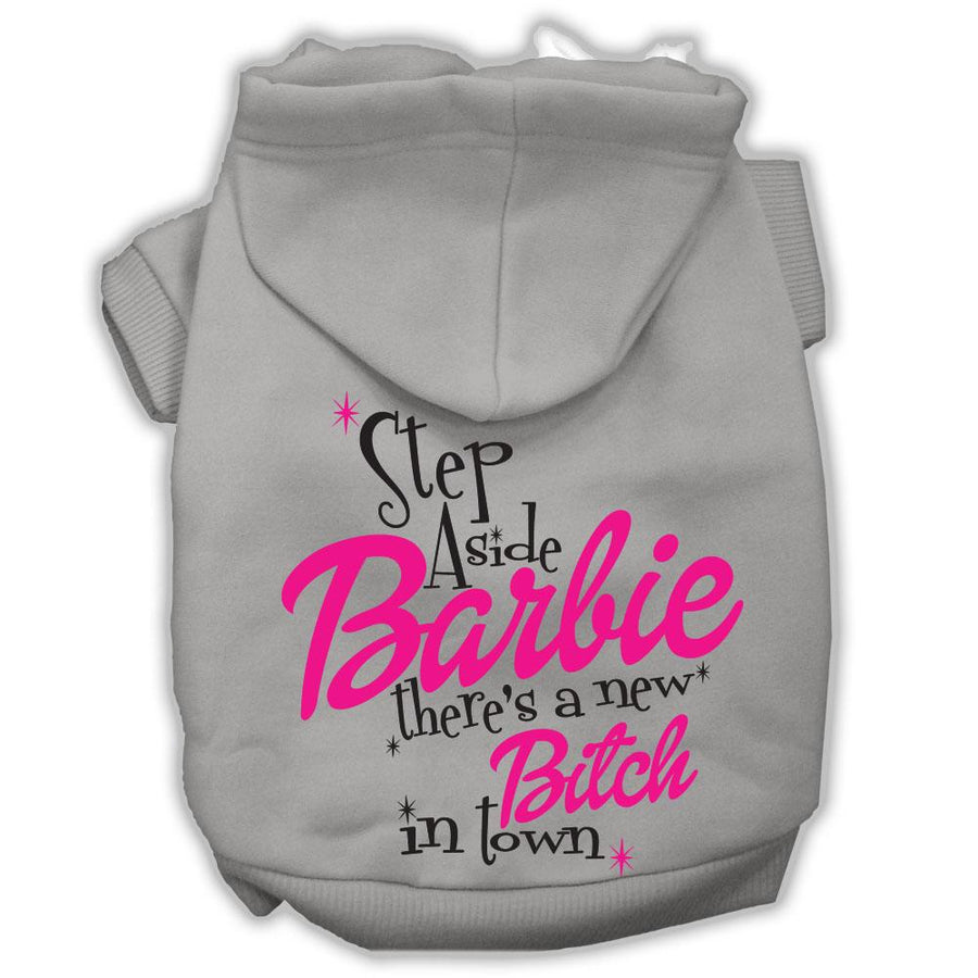 New Bitch In Town Screenprint Hoodie Grey Xxl (18)