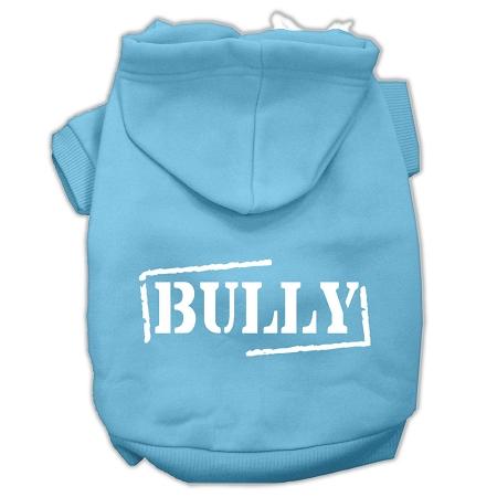 Bully Screen Printed Pet Hoodies Baby Blue Size Xl (16)