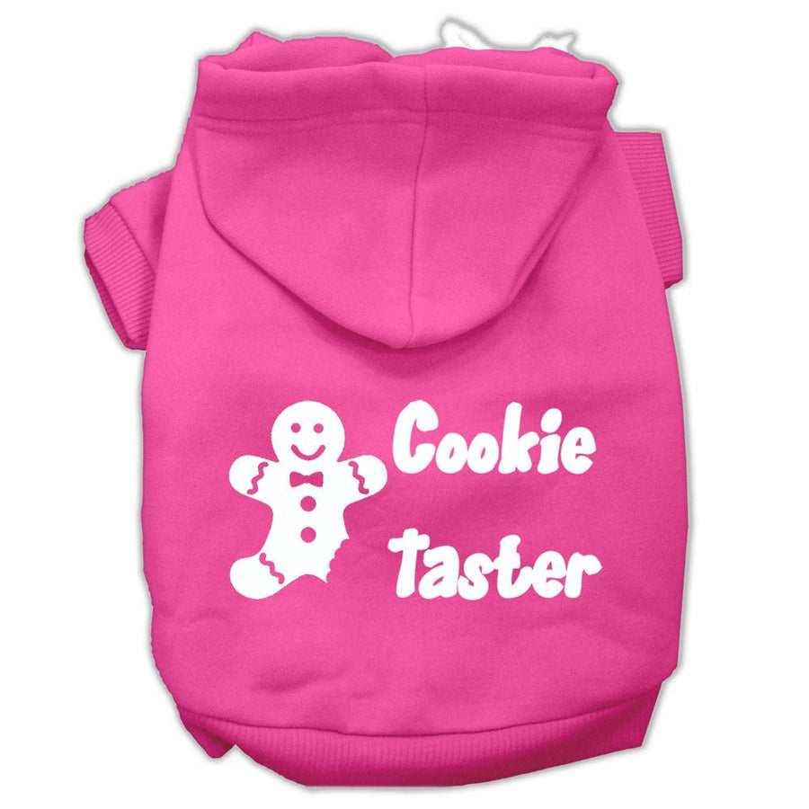 Cookie Taster Screen Print Pet Hoodies Bright Pink Size Xxxl (20)