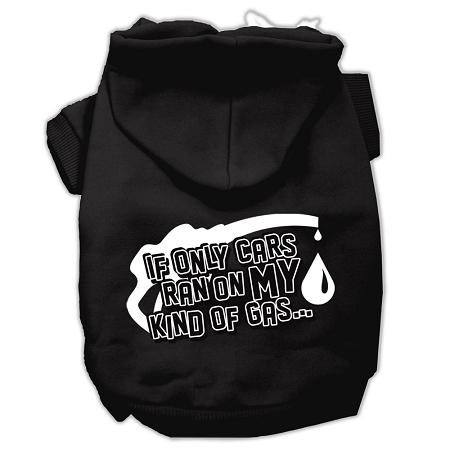 My Kind Of Gas Screen Print Pet Hoodies Black S (10)