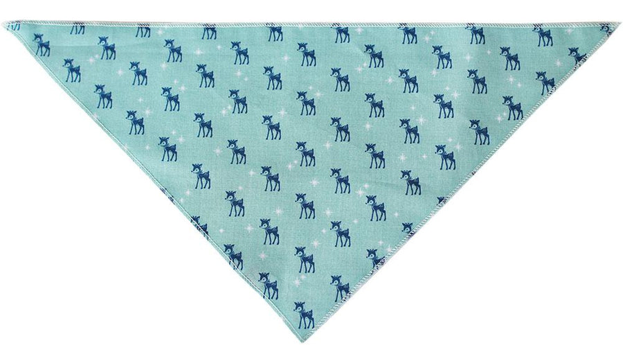 Reindeer Tie-on Pet Bandana Size Small