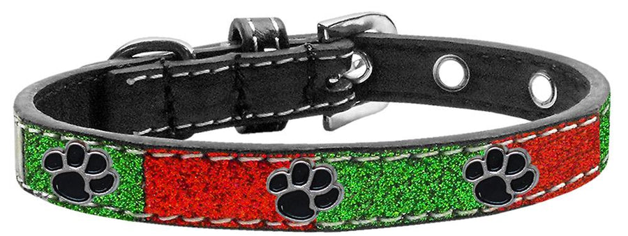 Paw Widget Christmas Ice Cream Collar Size 10