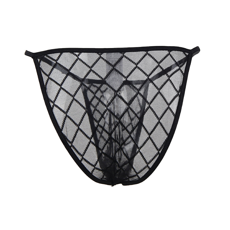 Grid Perspective Men's Panty