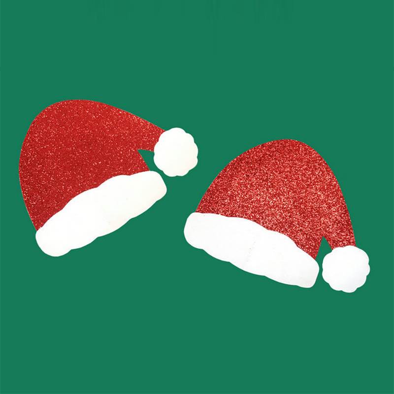 Christmas Disposable Christmas Hat Nipple Cover