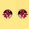 High Grade Decorative Beaded Rhinestone Sequins Swan Lover Nipple Covers
