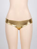 Sexy Golden Metallic Shorts